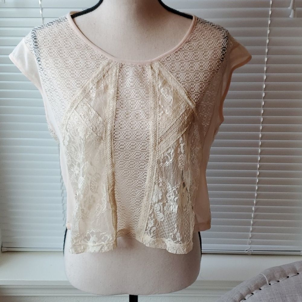 Cream Top | M 